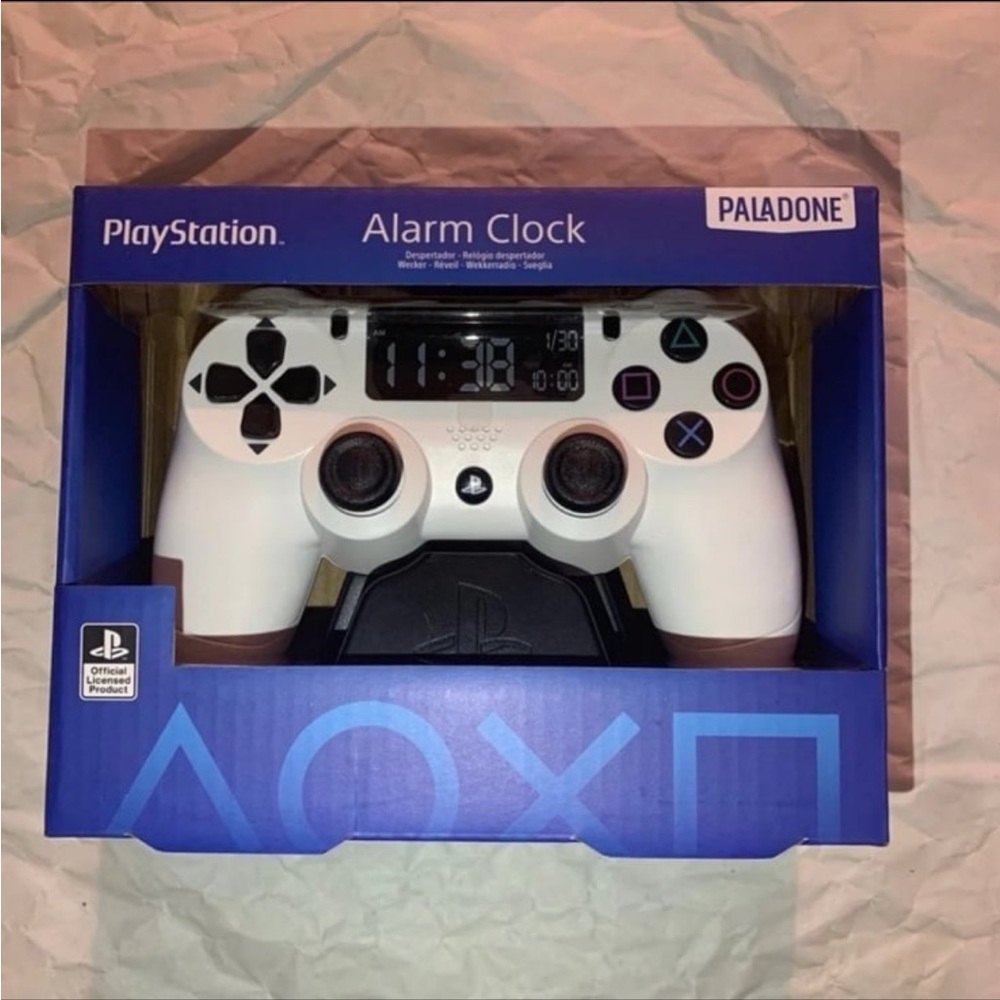 PlayStation controller alarm clock